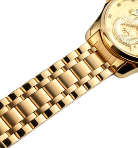 Montre <span class=keywords><strong>Skmei</strong></span> <span class=keywords><strong>9193</strong></span> Dragon en acier inoxydable avec cadran en verre et aiguilles, étanche – Créez votre propre style - Product Image 5