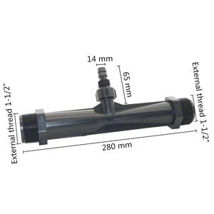 Inyector de Fertilizante con Tubo <span class=keywords><strong>Venturi</strong></span> de Rosca Macho de 1.5 Pulgadas, Dispositivo de <span class=keywords><strong>Riego</strong></span> - Product Image 2