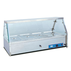 ตู้อุ่นอาหารแบบใช้แก๊สบนเคาน์เตอร์สแตนเลสสำหรับขาย - Product Image 3