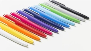 Bolígrafo Triangular Pigra P02 con Logotipo de Oficina, Bolígrafo de Plástico de 1.0 mm para Regalos Promocionales de Negocios y Hoteles - Product Image 2