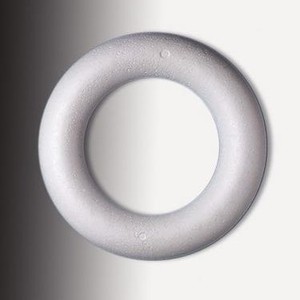 Bagues en mousse de <span class=keywords><strong>polystyrène</strong></span>, cercles artisanaux, couronne pour décoration de noël, bricolage de projets floraux, noël, DIY - Product Image 4