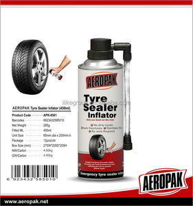 AEROPAK Mẫu Miễn Phí Chống Thủng Chất Lỏng Lốp <span class=keywords><strong>Sealant</strong></span> Cho Sửa Chữa Lốp - Product Image 6
