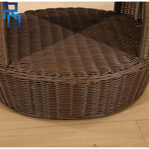 Mesa de café al aire libre conjunto y patio silla giratoria Mesa Redonda ocio muebles de ratán - Product Image 4
