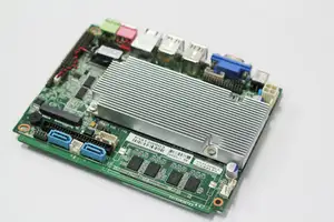 Rede de segurança da placa-mãe fanless firewall placa-mãe com processador intel atom n455 1.66 ghz processador