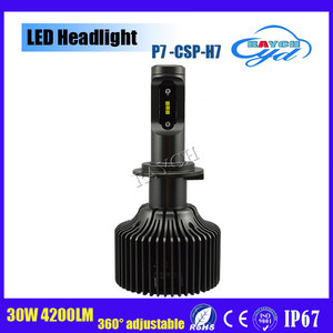 Venta caliente 12 V 24 V 4200LM P7 5202 H7 30 W llevó la linterna del coche/buld con chips de CSP - Product Image 5