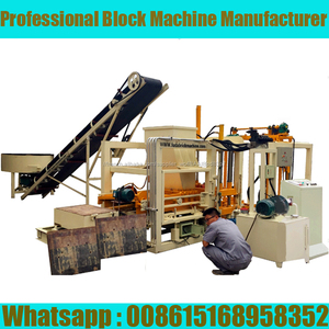 QT4-18 automatique hyper presse brique machine en Sierra Leone - Product Image 4