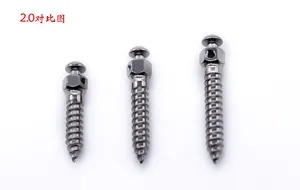 Orthodontische Tandheelkundige Beugel Accessoire Roestvrij Staal Micro Implantaat Schroef 1.6*8Mm