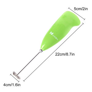 Frullino Elettrico Mini in Metallo per Latte, Caffè, Succhi - Certificato CE/EU, Sbattitore e Montalatte - Product Image 4