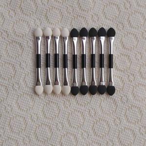Kuas <span class=keywords><strong>Eyeshadow</strong></span> Oval dua sisi sekali pakai profesional aplikator Makeup ujung spons untuk aplikasi Eye Shadow - Product Image 6