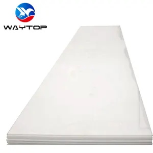 Lámina de polietileno blanco de 15mm, lámina de plástico impermeable hdpe