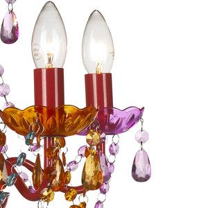 Plafonnier LED multicolore en cristal, luminaire décoratif d'intérieur, luminaire décoratif de plafond, idéal pour un <span class=keywords><strong>salon</strong></span>, une salle à manger ou un <span class=keywords><strong>salon</strong></span> - Product Image 3