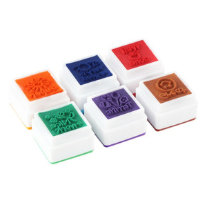 Nuevo Set de Sellos de Dibujos Animados para Niños / Sellos Motivacionales Escolares / Sellos Divertidos Autoentintables para Maestros - Product Image 4