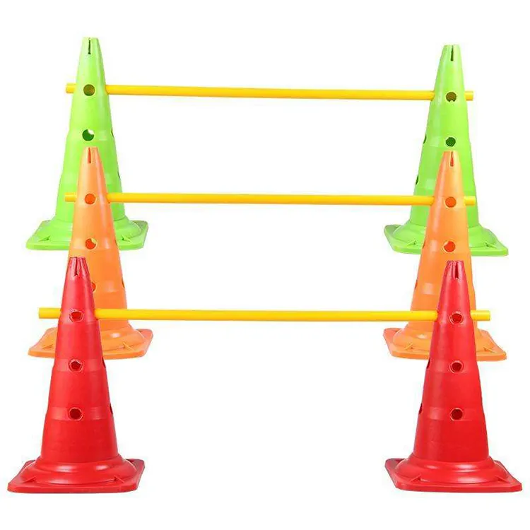 47cm Training Marker Cone Drill Set TRAINING FOOTBALL