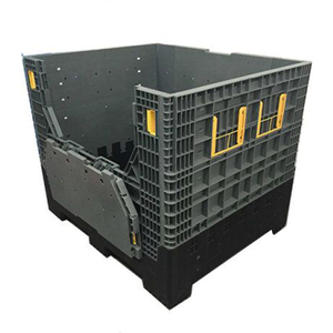 Heavy Duty Rolling Bulk Storage Containers And Large Collapsible Pallet Box