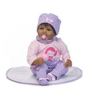 NPK 55 cm Bebe Reborn Puppe Weiche Silikon Mädchen Spielzeug Reborn Baby Puppe Geschenk mädchen puppe spielzeug