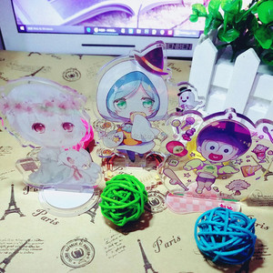 Yiwu VOGRACE Phim Hoạt Hình Anime Acrylic Đứng Keychain Thời Trang Giá Rẻ Custom Logo In 3D Nhân Vật Standee Móc Khóa Hiển Thị - Product Image 2