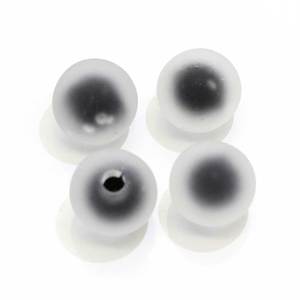 16MM Frosted Acryl Runde Perlen Kunststoff Chunky Loose Spacer Perlen Innen farbige Runde Perlen Half <span class=keywords><strong>Hole</strong></span> Schmuck herstellung Lieferant - Product Image 4