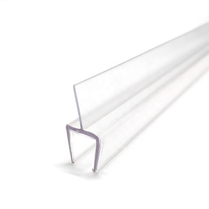 Rahmenlose Glass chiebetür super klar Dusch sieb Dichtung streifen