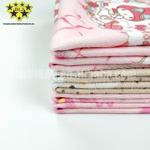 Fashionable 80% Polyester & 20% Polyamide Terry towel Bath baby printed towel