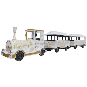Modelo grande 42 personas eléctrico trackless tren turístico, paseos <span class=keywords><strong>turismo</strong></span> compra venta - Product Image 1