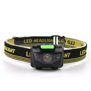 <span class=keywords><strong>Lampe</strong></span> <span class=keywords><strong>frontale</strong></span> LED miniature promotionnelle, légère, lumineuse, alimentée par piles AAA, de haute qualité, bon marché, fabriquée par Wason, pour la course à pied et le camping - Product Image 2