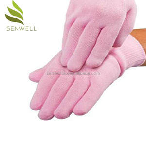 Olie Schoonheid Hydraterende Spa <span class=keywords><strong>Gel</strong></span> Handschoenen Natuurlijke Doos Custom Logo Aangepaste Pakket Gratis Persoonlijke Verzorging Handen Beschermen 100 Pairs