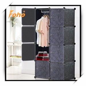 cubetti di plastica ad incastro 8 forma <span class=keywords><strong>l</strong></span> <span class=keywords><strong>armadio</strong></span> camera da letto fai da te - Product Image 5