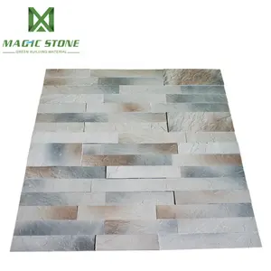 Piedra a rayas DIY MCM, arcilla flexible, azulejo de pared autoadhesivo para fondo de TV, decoración de pared interior, ignífuga e impermeable