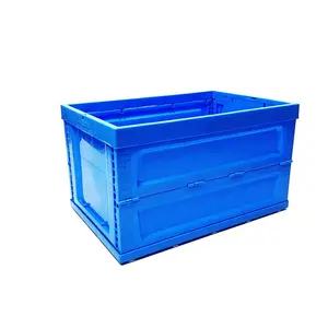 Multi-purpose Collapsible Stackable Custom Moving Storage Plastic foldable box