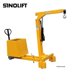 Sinolift SCB550 /SCB750 Hướng Dẫn Sử Dụng Cần Cẩu Di Động Với Đôi Hành Động Thủy Lực Bơm