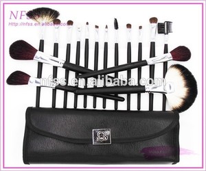 Lable privado 16pcs/set cepillo de maquillaje de madera conjunto pincel kolinsky cepillos de cosméticos - Product Image 4