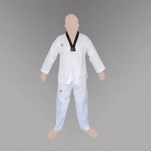 WTF Kualitas Bahan Ringan Seni Bela Diri Taekwondo Seragam/Dobok/Kimono