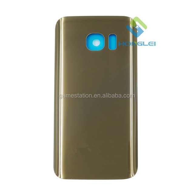 Mobile Spare Parts Original Glass Back Cover Housing Battery Back Door for Samsung Galaxy S7 Rear Case
