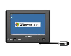 Lilliput 7 inch Waterproof LCD Monitor Industrial Linux Touch Screen Panel PC
