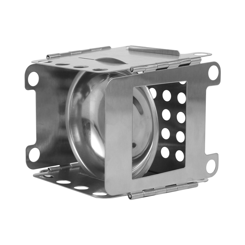 Портативная дровяная печь для кемпинга, уличная печь для барбекю, пикника, дровяная печь