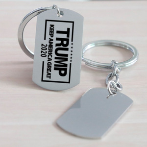 High Quality Stainless Steel <strong>Key</strong> <strong>Ring</strong> Tags Blank <strong>Custom</strong> logo Keychain - Product Image 5