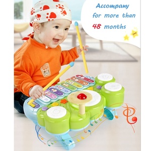 GOODWAY Organo Elettronico Tastiera di Pianoforte Giocattolo Drum Set Musicale Educativi Per Bambini Xilofono Giocattolo per I Bambini - Product Image 3
