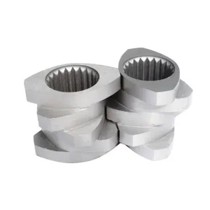 Bimetallic screw barrel spare parts of extrusion machine