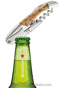 <span class=keywords><strong>Deluxe</strong></span> taşınabilir şarap tirbuşon ahşap kolu şişe açacağı ile hediye kutusu - Product Image 5