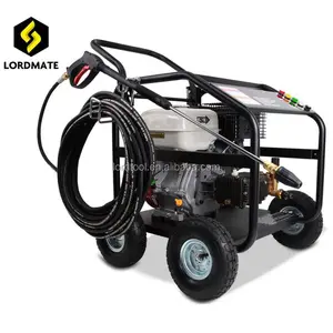 LORDMATE 13hp electric start duct cleaning robot sewer water blasting machine