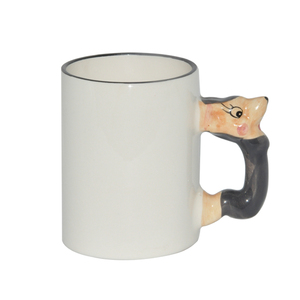 Sunmeta Fuente de la fábrica 11 oz sublimación taza con mango animales - Product Image 2