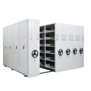 Modern Design Metal Movable Compact Archives Mobile Shelving System <strong>Filing</strong> <strong>Shelf</strong> for School and Workshop Use - Product Image 1