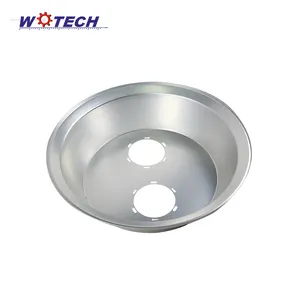 OEM aluminum parts metal spinning parts high quality lampshades