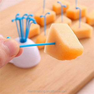 1 ensemble de fourchettes à fruits fantaisie en forme de <span class=keywords><strong>baleine</strong></span>, ustensiles de fête en plastique, modèle Baleen Spouting mtl - Product Image 4