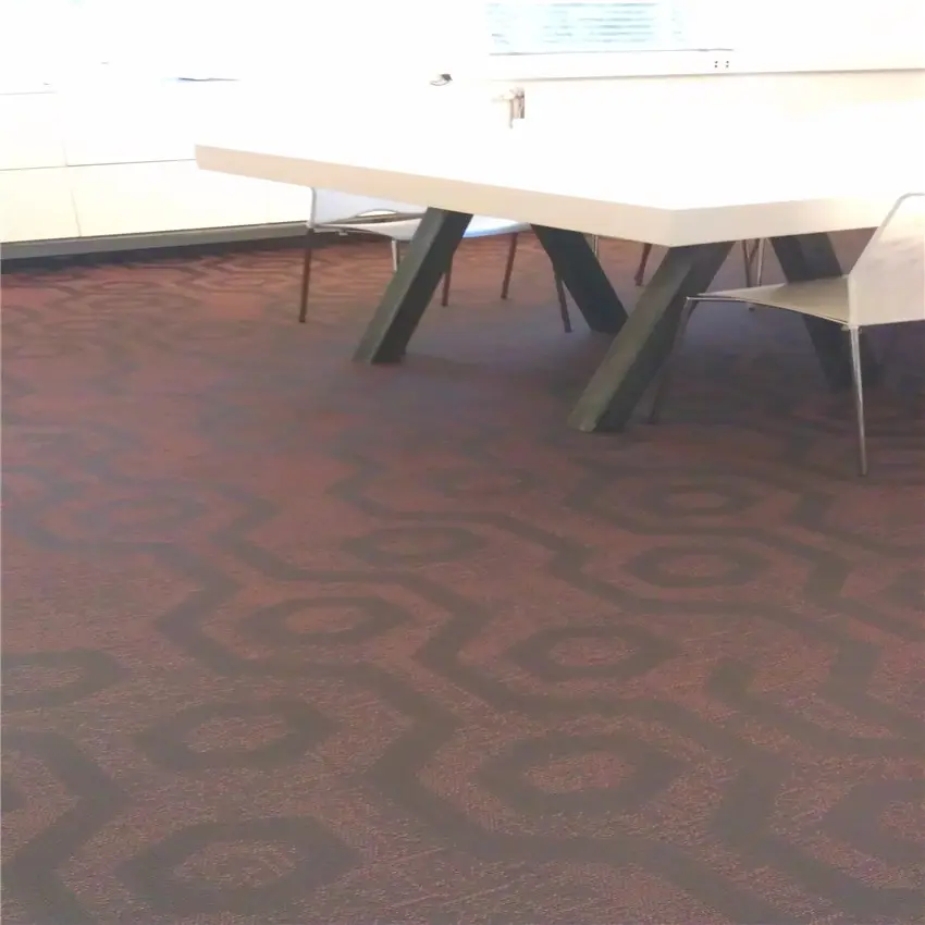 waterproof commercial woven carpet vinyl wall to wall floor