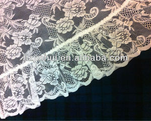 Flower curtain panels <span class=keywords><strong>bella</strong></span> lace rose floral curtain panels - Product Image 5