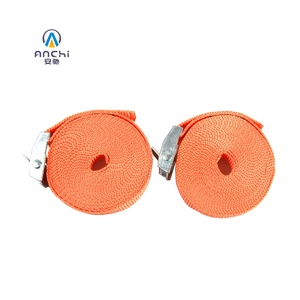 1 "कैम बकल सामान टाई नीचे स्ट्रैप अंतहीन पॉलीप्रोपाइलीन 10 फीट 200kg ब्रेकिंग ताकत - Product Image 2