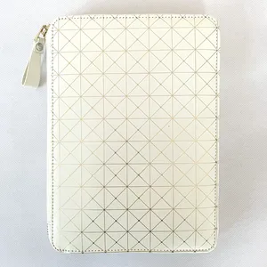 Túi Đựng Tài Liệu Bằng Da PU Đa Chức Năng Đồ Dùng Văn Phòng Danh Mục Đầu Tư Dây Kéo Doanh Nghiệp Thư Mục Tệp <span class=keywords><strong>A5</strong></span> Với Lưới Vàng Dập Nổi - Product Image 1