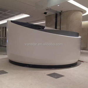 Sturdy, Fancy And Luxurious Half Round Reception Desk - Alibaba.com