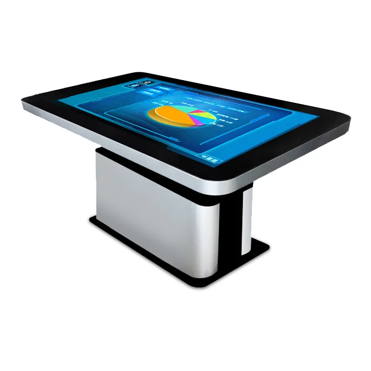 Mesa de juegos con pantalla táctil para niños, tablet de señalización digital